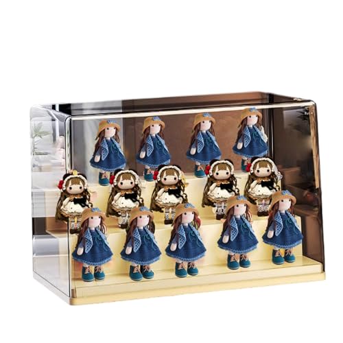 Xoeryoy Acryl -Display -Hülle, 3 Schicht stapelbare klare Acryl -Anzeigebox mit Schritten, Staub und Feuchtigkeitsnachweis für Sammlerstücke, Modelle, Figuren Xoeryoy Acryl -Display -Hülle, 3 Schicht stapelbare klare Acryl -Anzeigebox mit Schritten, Staub und Feuchtigkeitsnachweis für Sammlerstücke, Modelle, Figuren von Xoeryoy