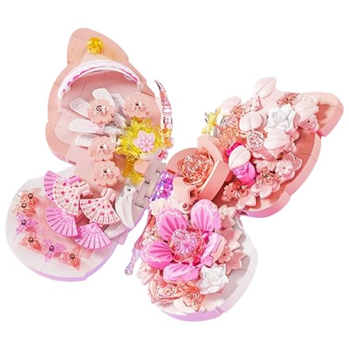 Xoeryoy Bausteine für Girls Creative & Beautiful Butterfly Building Blocks mit Perlen und Fotorahmenentwicklungs- und Feinmotorikspielzeug für 14+ Xoeryoy Bausteine für Girls Creative & Beautiful Butterfly Building Blocks mit Perlen und Fotorahmenentwicklungs- und Feinmotorikspielzeug für 14+ von Xoeryoy