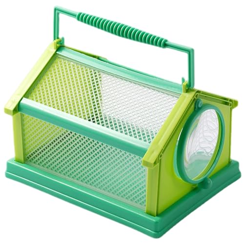 Xoeryoy Bug Catcher für Kinder, 8x6x5 tragbarer Atmungskäfig mit rotierenden Deckel im Freien Seidenwürmer Zuchtbox Bildung im Freien für Kleinkinder Xoeryoy Bug Catcher für Kinder, 8x6x5 tragbarer Atmungskäfig mit rotierenden Deckel im Freien Seidenwürmer Zuchtbox Bildung im Freien für Kleinkinder von Xoeryoy