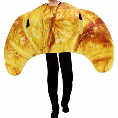 Xoeryoy Croissant -Kostüm für Erwachsene, Halloween Funny Food Kostüm Cosplay Cosplay - Outfits für Halloween Dress Up Party Xoeryoy Croissant -Kostüm für Erwachsene, Halloween Funny Food Kostüm Cosplay Cosplay - Outfits für Halloween Dress Up Party von Xoeryoy