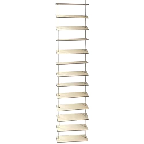 Xoeryoy Dekorative Leitern für Wohnkultur, 3, 3 Fuß Holzmärchengartenleiter mit Seil, Pflanzendekor für Innenräume, Outdoor Xoeryoy Dekorative Leitern für Wohnkultur, 3, 3 Fuß Holzmärchengartenleiter mit Seil, Pflanzendekor für Innenräume, Outdoor von Xoeryoy