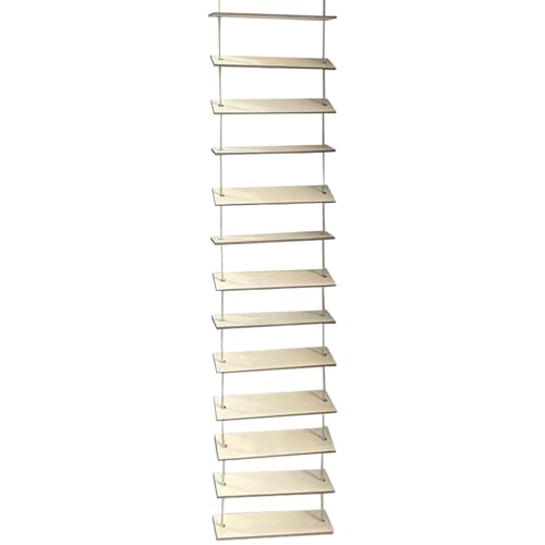 Xoeryoy Dekorative Leitern für Wohnkultur, 3, 3 Fuß Holzmärchengartenleiter mit Seil, Pflanzendekor für Innenräume, Outdoor Xoeryoy Dekorative Leitern für Wohnkultur, 3, 3 Fuß Holzmärchengartenleiter mit Seil, Pflanzendekor für Innenräume, Outdoor von Xoeryoy