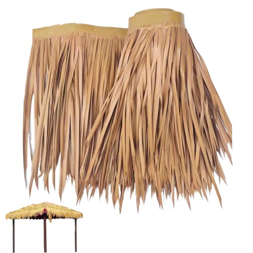 Xoeryoy Gras -Tischrock, 9, 84ftx19.7in Hawaiianer Tischrock, schneidenfaltbares Strohdach, künstliche Strohdach für Sommer Tropical Birthday Beach Party Bar Dekor, Style 2 Xoeryoy Gras -Tischrock, 9, 84ftx19.7in Hawaiianer Tischrock, schneidenfaltbares Strohdach, künstliche Strohdach für Sommer Tropical Birthday Beach Party Bar Dekor, Style 2 von Xoeryoy