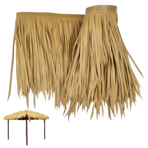 Xoeryoy Gras -Tischrock, 9, 84ftx19.7in Hawaiianer Tischrock, schneidenfaltbares Strohdach, künstliche Strohdach für Sommer Xoeryoy Gras -Tischrock, 9, 84ftx19.7in Hawaiianer Tischrock, schneidenfaltbares Strohdach, künstliche Strohdach für Sommer von Xoeryoy
