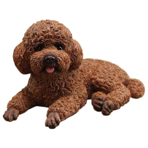 Xoeryoy Hundestatue 5.5x3.2x3.4 Zoll realistische Lügenhaltung Teddy Hund Figuren entzückende und ausdrucksstark Xoeryoy Hundestatue 5.5x3.2x3.4 Zoll realistische Lügenhaltung Teddy Hund Figuren entzückende und ausdrucksstark von Xoeryoy