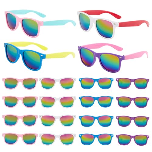 Xoeryoy Kinder Sonnenbrille, 20pcs UV-resistente Kinder Sonnenbrillen Party Gunst, 4, 9x1, 2 Zoll Buntes Kleinkind für 3-18, Party Gefälligkeiten, Geburtstag Xoeryoy Kinder Sonnenbrille, 20pcs UV-resistente Kinder Sonnenbrillen Party Gunst, 4, 9x1, 2 Zoll Buntes Kleinkind für 3-18, Party Gefälligkeiten, Geburtstag von Xoeryoy