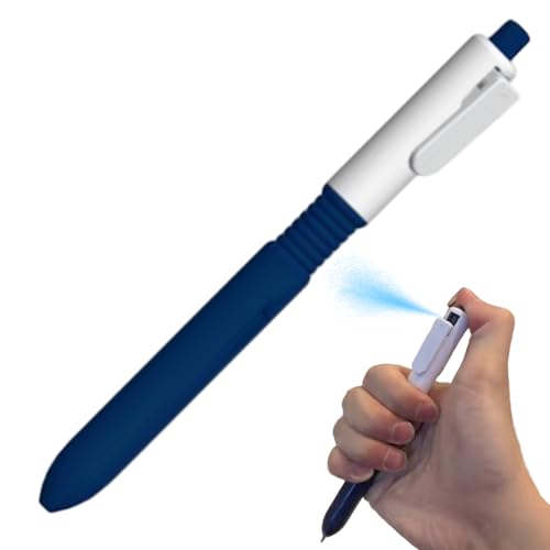 Xoeryoy Mini -Wasserpistole, 6, 5 Zoll kreativer Kunststoff Retractable Stifte, Streichspielzeug für Kinder, Erwachsene, Blau von Xoeryoy