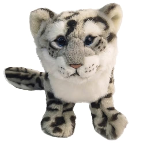 Xoeryoy Schnee -Leopard -Plüsch, 7 Zoll niedliches Schnee -Leoparden -Stofftier, weiches Plüschspielzeug für Kinder Erwachsene Geschenke && Xoeryoy Schnee -Leopard -Plüsch, 7 Zoll niedliches Schnee -Leoparden -Stofftier, weiches Plüschspielzeug für Kinder Erwachsene Geschenke && von Xoeryoy