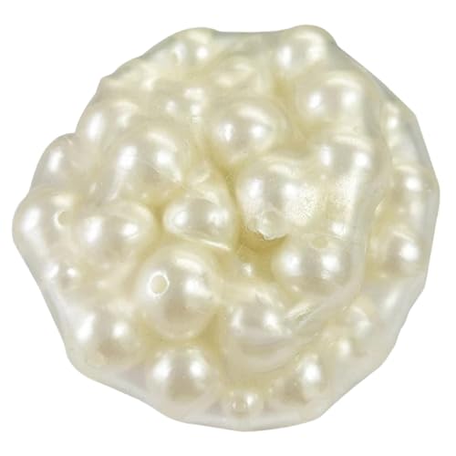 Xoeryoy Squeeze Toys 3, 94x3, 94 Zoll Kawaii süße weiße Explosion Perlenstil Angst und Stressbekämpfung Spielzeug für Erwachsene, Kinder, Kinder von Xoeryoy