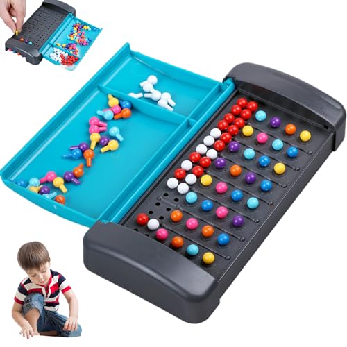Xoeryoy Strategie Brettspiele, Plastik -Strategiespiele, Farbentwicklungs -Tragbare Code Breaker Toys für Jungen und Mädchen 5+ von Xoeryoy