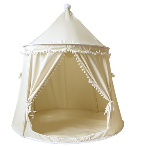 Xoeryoy Teepee Zelt für Kinder, 51 x 43 Zoll faltbares Kinderzelt innen mit Fenster- und Krawattenseil, Soft Comfort Playhouse für Mädchen, Jungen Xoeryoy Teepee Zelt für Kinder, 51 x 43 Zoll faltbares Kinderzelt innen mit Fenster- und Krawattenseil, Soft Comfort Playhouse für Mädchen, Jungen von Xoeryoy