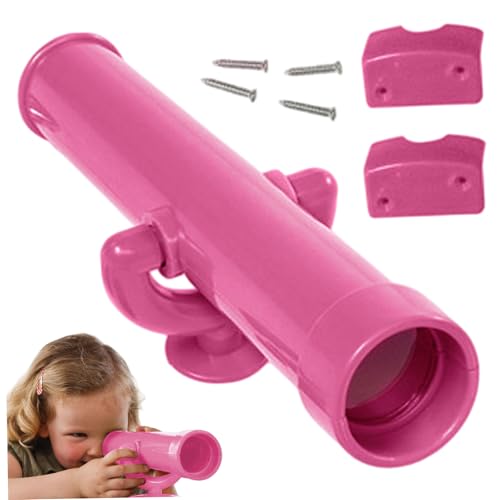 Xoeryoy Teleskop für Playset Outdoor 12 Zoll glatt & Robustes Piraten Teleskop für Baumhaus, Spielset, Swingset, Style 1 von Xoeryoy