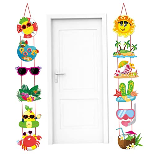 Xoeryoy Tür Banner Sommerparty Dekorative Tür Hanging Banner Süßes Garten Vorhang Pool Party Dekor 1 Paar Xoeryoy Tür Banner Sommerparty Dekorative Tür Hanging Banner Süßes Garten Vorhang Pool Party Dekor 1 Paar von Xoeryoy