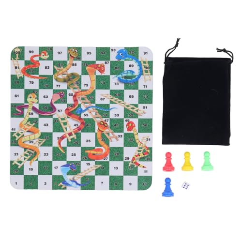 Xolsurg 24 cm Plastikfaltbares Schachbrett tragbares Spielset mit Aufbewahrungstasche von Xolsurg