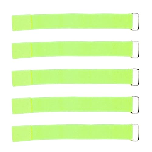 Xolsurg 3 -Bein -Rennbänder elastische helle Farbe Rennbänder für Kinder Erwachsene Carnival Party Outdoor (Fluoreszierendes Grün) von Xolsurg