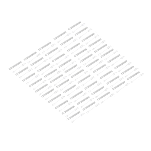 Xolsurg 50 PCS Bubble Zauberstab transparentes Aussehen und Leckschutz Leichtes Leichtgewicht der Massenfeier für Hochzeiten von Xolsurg