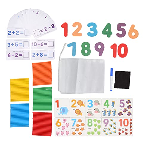 Xolsurg Counting Stick Math Game Farberkennung Bildungsspielzeug für Kinder Xolsurg Counting Stick Math Game Farberkennung Bildungsspielzeug für Kinder von Xolsurg