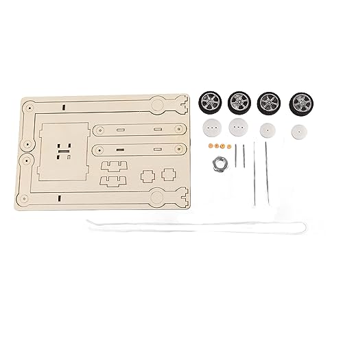 Xolsurg DIY Gravity Card Educational Toy Kit Physikalische Experimentelle Kit Kinder Assembly Spielzeugholzmaterial von Xolsurg