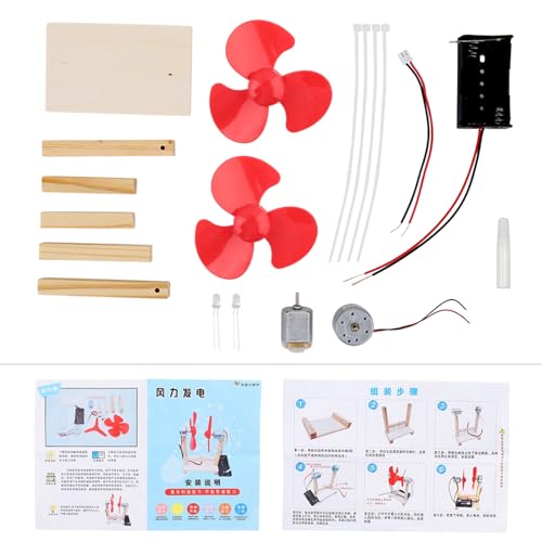 Xolsurg DIY Wind Generator Power Kit Bildungsspielzeug Kinder 1,5 V Xolsurg DIY Wind Generator Power Kit Bildungsspielzeug Kinder 1,5 V von Xolsurg