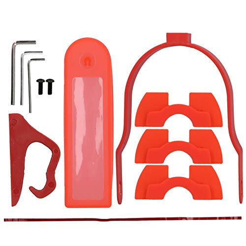 Xolsurg Electric Scooter Accessoires Kit Set Silikon Schutzhakendämpfung Heck -Kotflügel -Halterung M365/Pro Red Xolsurg Electric Scooter Accessoires Kit Set Silikon Schutzhakendämpfung Heck -Kotflügel -Halterung M365/Pro Red von Xolsurg
