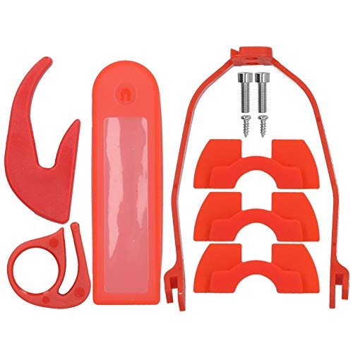 Xolsurg Electric Scooterteile Schwarz Silikon Schutzabdeckung+2pcs Haken+3pcs Dämpfung+Heck -Kotflügel -Halterung ABS für M365/Pro Xolsurg Electric Scooterteile Schwarz Silikon Schutzabdeckung+2pcs Haken+3pcs Dämpfung+Heck -Kotflügel -Halterung ABS für M365/Pro von Xolsurg