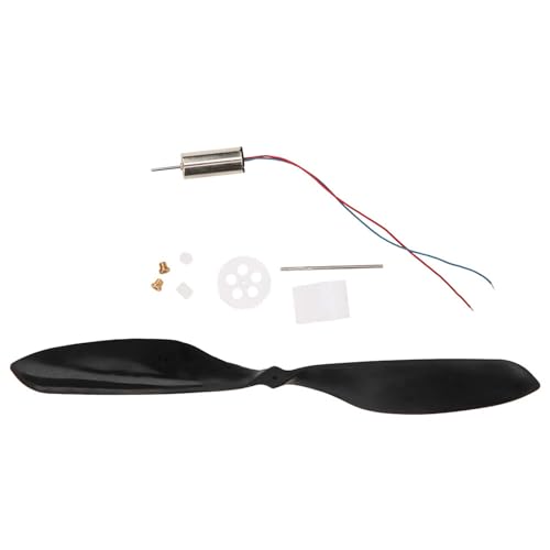 Xolsurg Hochgeschwindigkeitsgetriebe Propeller Fernbedienungsflugzeug Coreless Motor für RC Toy 716 720 8520 Geeignetes Alter 7-14 (8520 Geschwindigkeitsreduzierungssatz) von Xolsurg