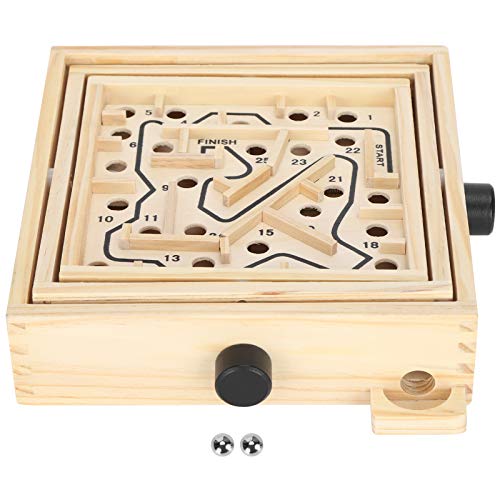 Xolsurg Holzlabyrinth Labyrinth Bildungsspielzeug Puzzlespiel für Kinder Holzfarbe Xolsurg Holzlabyrinth Labyrinth Bildungsspielzeug Puzzlespiel für Kinder Holzfarbe von Xolsurg