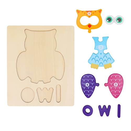Xolsurg -Holztier -Rätsel farbenfrohe lehrreich eingebettete Design für Kinder Holz Puzzle Spielzeugset Xolsurg -Holztier -Rätsel farbenfrohe lehrreich eingebettete Design für Kinder Holz Puzzle Spielzeugset von Xolsurg