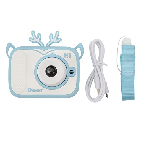 Xolsurg Kids Camera Toy Dual HD -Kameras 1080p Video Flash für Kinder 2,0 Zoll Bildschirm (Blau) von Xolsurg