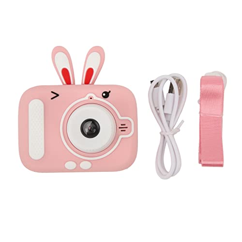 Xolsurg Kids Camera Toy Dual HD -Kameras 1080p Video Flash für Kinder 2,0 Zoll Bildschirm (Rosa) von Xolsurg