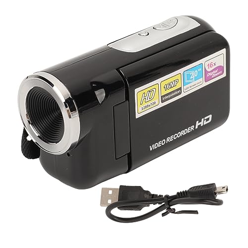 Xolsurg Kids Tragbare Handheld -Camcorder 1080p HD 16MP Zoom Digitale Videokamera für die Fotografie Erkundung Xolsurg Kids Tragbare Handheld -Camcorder 1080p HD 16MP Zoom Digitale Videokamera für die Fotografie Erkundung von Xolsurg