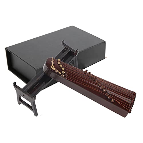 Xolsurg Miniatur Chinese Zither Model Holzmusikinstrument Desktop Dekoration e für Musikliebhaber Xolsurg Miniatur Chinese Zither Model Holzmusikinstrument Desktop Dekoration e für Musikliebhaber von Xolsurg