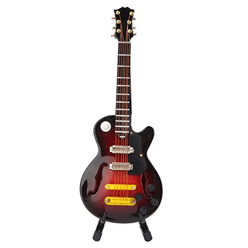 Xolsurg Miniatur Tilia Handicraft Gitarre Form Elektrisches Instrument Modell Paket 14 cm geeignete Dekoration Xolsurg Miniatur Tilia Handicraft Gitarre Form Elektrisches Instrument Modell Paket 14 cm geeignete Dekoration von Xolsurg