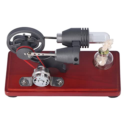Xolsurg -Motorgenerator Modell mit Flaschenabdeckung Heizung Glasrohr Lampe Perle Physikalisches Modell für den Unterricht Xolsurg -Motorgenerator Modell mit Flaschenabdeckung Heizung Glasrohr Lampe Perle Physikalisches Modell für den Unterricht von Xolsurg