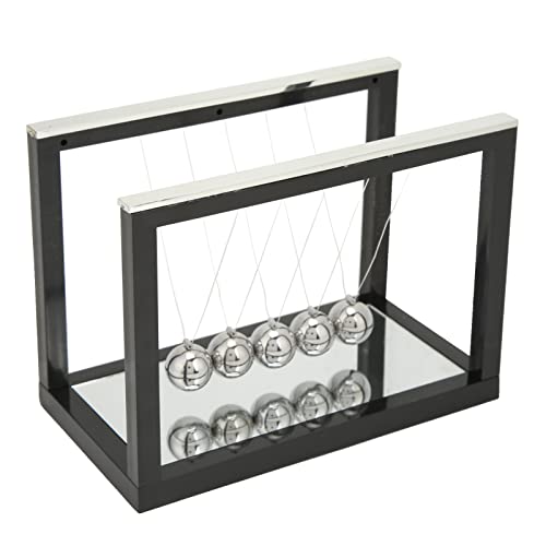 Xolsurg Pendulum Ball Stilvoller eleganter Spiegelstil Schwarz Swinging Toy Desktop Dekoration für Stressabbau Xolsurg Pendulum Ball Stilvoller eleganter Spiegelstil Schwarz Swinging Toy Desktop Dekoration für Stressabbau von Xolsurg