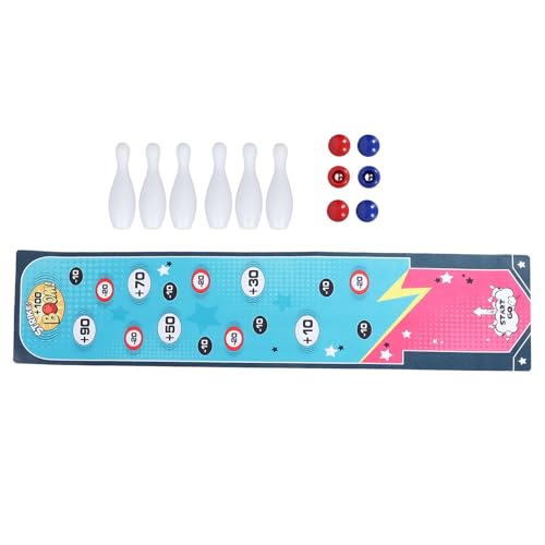 Xolsurg Tabletop Bowling -Spiel Bildung Tragbares Bowlingspielzeug setzen lustige Familienspiele mit 6 Bällen und Stiften Xolsurg Tabletop Bowling -Spiel Bildung Tragbares Bowlingspielzeug setzen lustige Familienspiele mit 6 Bällen und Stiften von Xolsurg