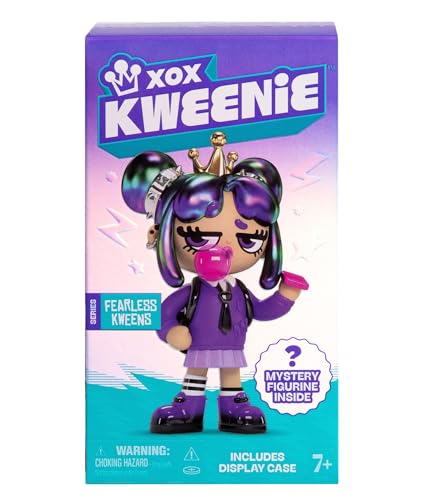 XOX Kweenie s Fearless Kweens Series Premium Figur und Vitrine, 13 zum Sammeln, inklusive limitierter Auflage, verpacktes Rollo, jedes Kween ist einzigartig XOX Kweenie s Fearless Kweens Series Premium Figur und Vitrine, 13 zum Sammeln, inklusive limitierter Auflage, verpacktes Rollo, jedes Kween ist einzigartig von XOX KWEENIE