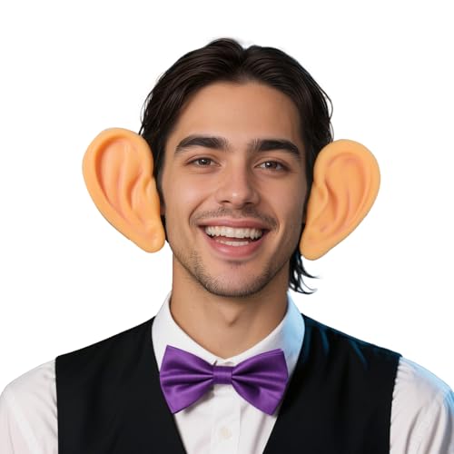Xplanet Übergroße große künstliche Ohren für Damen und Herren, Jumbo-Ohr, riesiges Schwein, lustige Kopfbedeckung für Cosplay, Kostüm, Party, Outfit, Zubehör, Jumbo-a, Einheitsgröße Xplanet Übergroße große künstliche Ohren für Damen und Herren, Jumbo-Ohr, riesiges Schwein, lustige Kopfbedeckung für Cosplay, Kostüm, Party, Outfit, Zubehör, Jumbo-a, Einheitsgröße von Xplanet