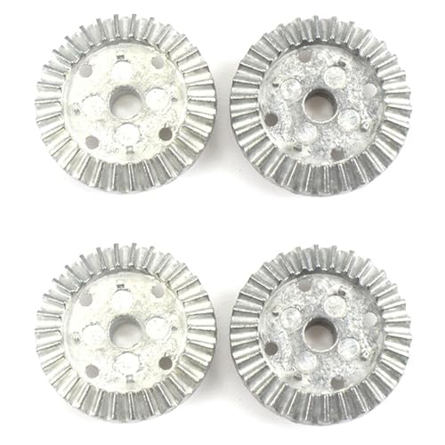 Xptieeck 4 Stücke 30T Metall Differential Getriebe für 144001 124019 124018 RC Auto Teile Upgrade Zubehör von Xptieeck