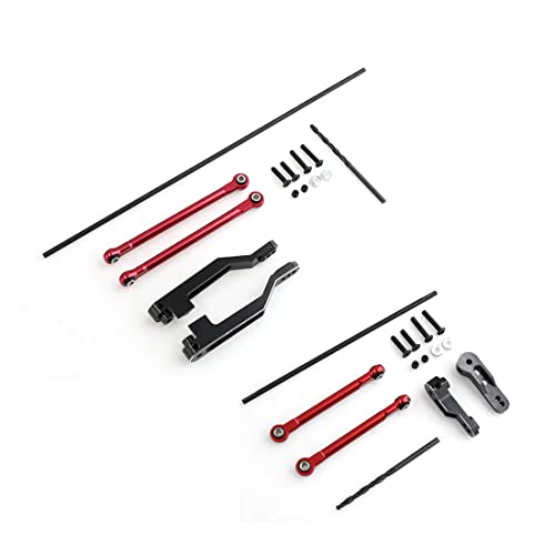 Xptieeck Metal Front and Rear Sway Bar Set for UDR Unlimited Desert 1/7 RC Car Upgrade Parts Accessories von Xptieeck