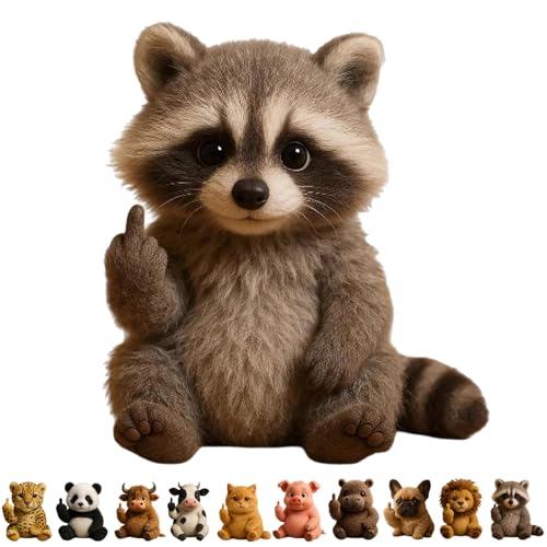 Xpwghap Middle Finger Plush Animals,lustiger Mittelfinger-plüschhund,niedlicher Lustiger Mittelfinger-plüschhun,Cute Middle Finger Plush Highland Cow,Stress Relief Decor Gift,for Home Office Desk-D Xpwghap Middle Finger Plush Animals,lustiger Mittelfinger-plüschhund,niedlicher Lustiger Mittelfinger-plüschhun,Cute Middle Finger Plush Highland Cow,Stress Relief Decor Gift,for Home Office Desk-D von Xpwghap