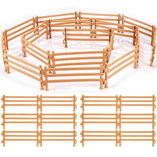 Xrten 40 Stücke Pferdezaun Spielzeug, Pferd Corral Fechten Zubehör Spielzeug, Kinder Zaun Bauernhof, Kunststoff Zaun Spielzeug, Koppel Spielzeug DIY Gartenzaun Scheunezaun Micro Landschaft Deko Xrten 40 Stücke Pferdezaun Spielzeug, Pferd Corral Fechten Zubehör Spielzeug, Kinder Zaun Bauernhof, Kunststoff Zaun Spielzeug, Koppel Spielzeug DIY Gartenzaun Scheunezaun Micro Landschaft Deko von Xrten