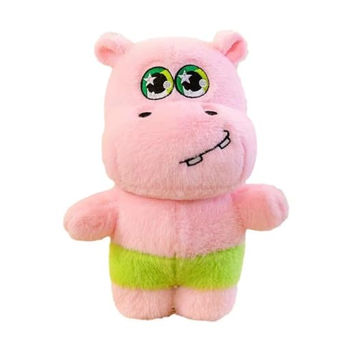 Xshelley 21 cm Hippo gefüllte Tier Plüsch Spielzeug, Hippopotamus Plushie Puppe, Kinder weiche Hippopotamus Kissen Geschenk Heimdekor Xshelley 21 cm Hippo gefüllte Tier Plüsch Spielzeug, Hippopotamus Plushie Puppe, Kinder weiche Hippopotamus Kissen Geschenk Heimdekor von Xshelley