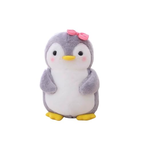 Xshelley 25 cm Neue Pinguin Plüsch Spielzeug Kissen, Pinguin Puppe gefüllt Tier Plüsch Spielzeug, Marine Tier, Kinder Geburtstagsgeschenk Heimdeko (Girl's Style) von Xshelley