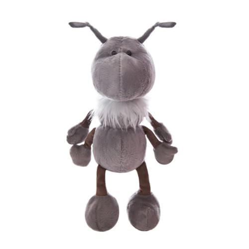 Xshelley 35 cm Ameisen Plüsch gefüllt Tier weicher Plüsch Spielzeug, Ameisen Plüsch Puppe, für Geburtstagsfeier Geschenke Heimdekorationen (grau) von Xshelley