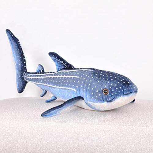 Xshelley 60 cm Hai-Plüschtier, Plüsch-Hai-Spielzeug, Stofftierhaie, weiches Hai-Kissen, Hai-Plüschkissen,Wurfkissen für Heimdekoration, Kindergeschenk von Xshelley