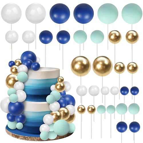 Mini-Ballon-Kuchenaufsatz, bunte blaue Kugeln, Kuchendekoration, gemischte Größen, künstliche Bälle, DIY-Kucheneinsatz-Dekorationen für Babyparty, Hochzeit, Brautparty, Geburtstag, Party Mini-Ballon-Kuchenaufsatz, bunte blaue Kugeln, Kuchendekoration, gemischte Größen, künstliche Bälle, DIY-Kucheneinsatz-Dekorationen für Babyparty, Hochzeit, Brautparty, Geburtstag, Party von Xsstarmi