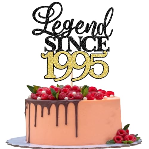 Xsstarmi 1 Packung Tortendeko 30. Geburtstag Tortenaufsatz Glitzer Fabelhaft 30 Kuchen Pick Legend Since 1995 Kuchen dekorationen für 30. Geburtstag Hochzeitstag Party Zubehör Schwarz Gold Xsstarmi 1 Packung Tortendeko 30. Geburtstag Tortenaufsatz Glitzer Fabelhaft 30 Kuchen Pick Legend Since 1995 Kuchen dekorationen für 30. Geburtstag Hochzeitstag Party Zubehör Schwarz Gold von Xsstarmi