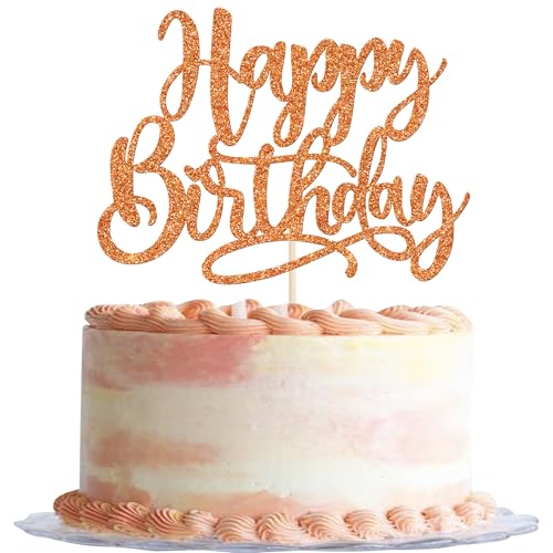 Xsstarmi 1 Packung Tortendeko Geburtstag Tortenaufsatz Glitzer Happy Birhday Feiern Kuchen Topper für Kind Junge Mädchen Mann Frau Geburtstag Zubehör für Party Kuchen Dekorationen Orange Farbe Xsstarmi 1 Packung Tortendeko Geburtstag Tortenaufsatz Glitzer Happy Birhday Feiern Kuchen Topper für Kind Junge Mädchen Mann Frau Geburtstag Zubehör für Party Kuchen Dekorationen Orange Farbe von Xsstarmi