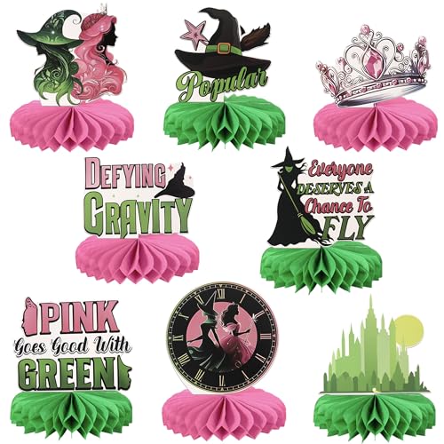 Xsstarmi 8 Stück Prinzessinnen-Hexen-Waben-Mittelstücke, Dekoration, rosa und grün, magische Hexen-Thema, Tischaufsätze, Dekoration für Halloween, Babyparty, Geburtstagsparty, DIY-Dekorationen Xsstarmi 8 Stück Prinzessinnen-Hexen-Waben-Mittelstücke, Dekoration, rosa und grün, magische Hexen-Thema, Tischaufsätze, Dekoration für Halloween, Babyparty, Geburtstagsparty, DIY-Dekorationen von Xsstarmi